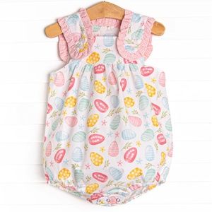 NWT Stitchy Fish Easter Bubble - 18m Happy Hunt